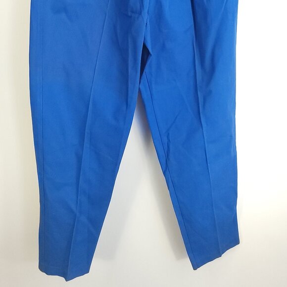 Vtg Renee Tener Jeanne Pierre Pants Women's 14 Blue Casual Distressed - Picture 2 of 9